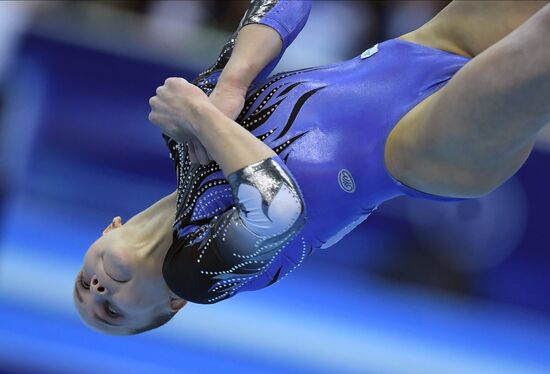Спортивная гимнастика. Чемпионат России. Женщины. Отдельные виды