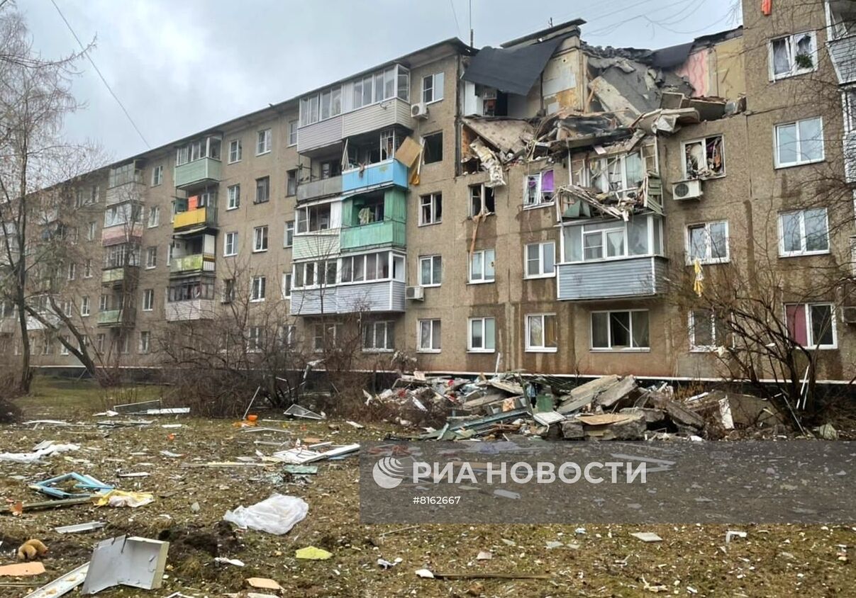 Взрыв газа в жилом доме в Подмосковье