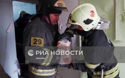 Взрыв газа в жилом доме в Подмосковье