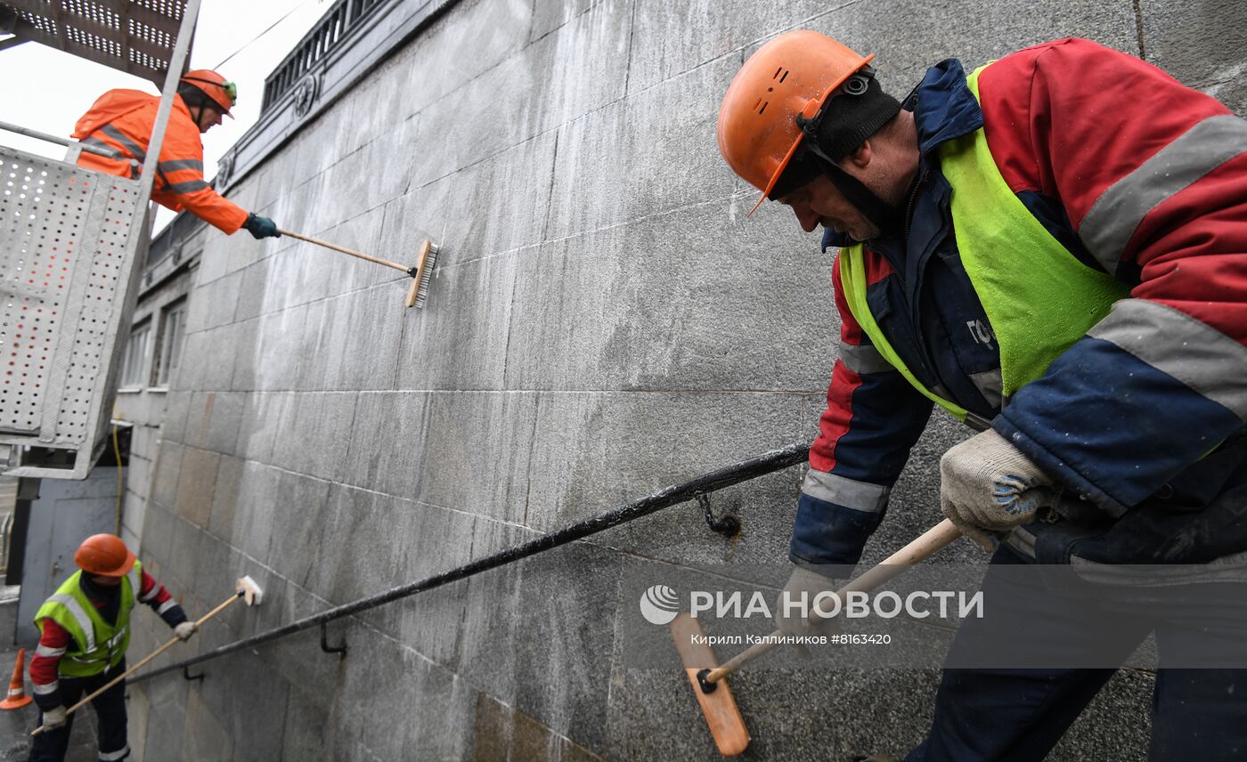 Весеннее благоустройство Москвы