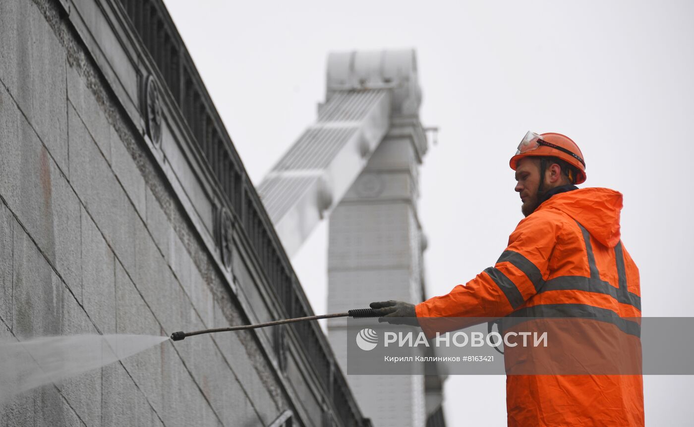 Весеннее благоустройство Москвы