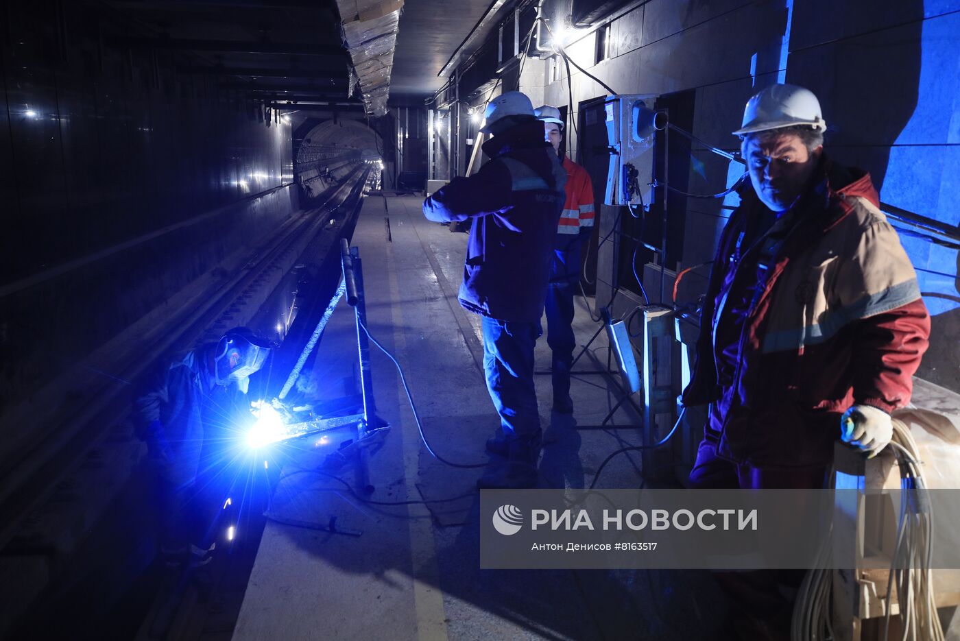 Строительство станции БКЛ "Сокольники"