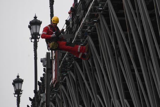 Весеннее благоустройство Москвы