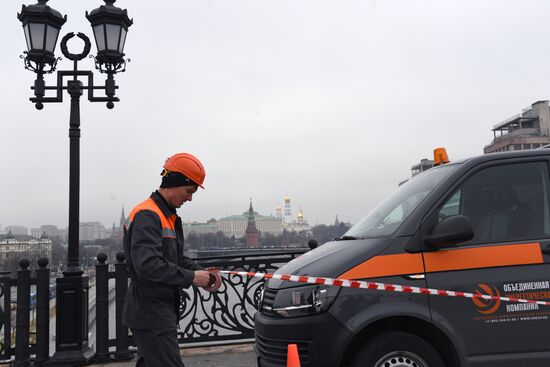 Весеннее благоустройство Москвы