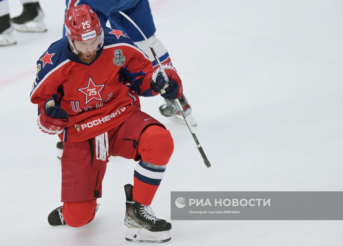 Хоккей. КХЛ. Матч ЦСКА - СКА