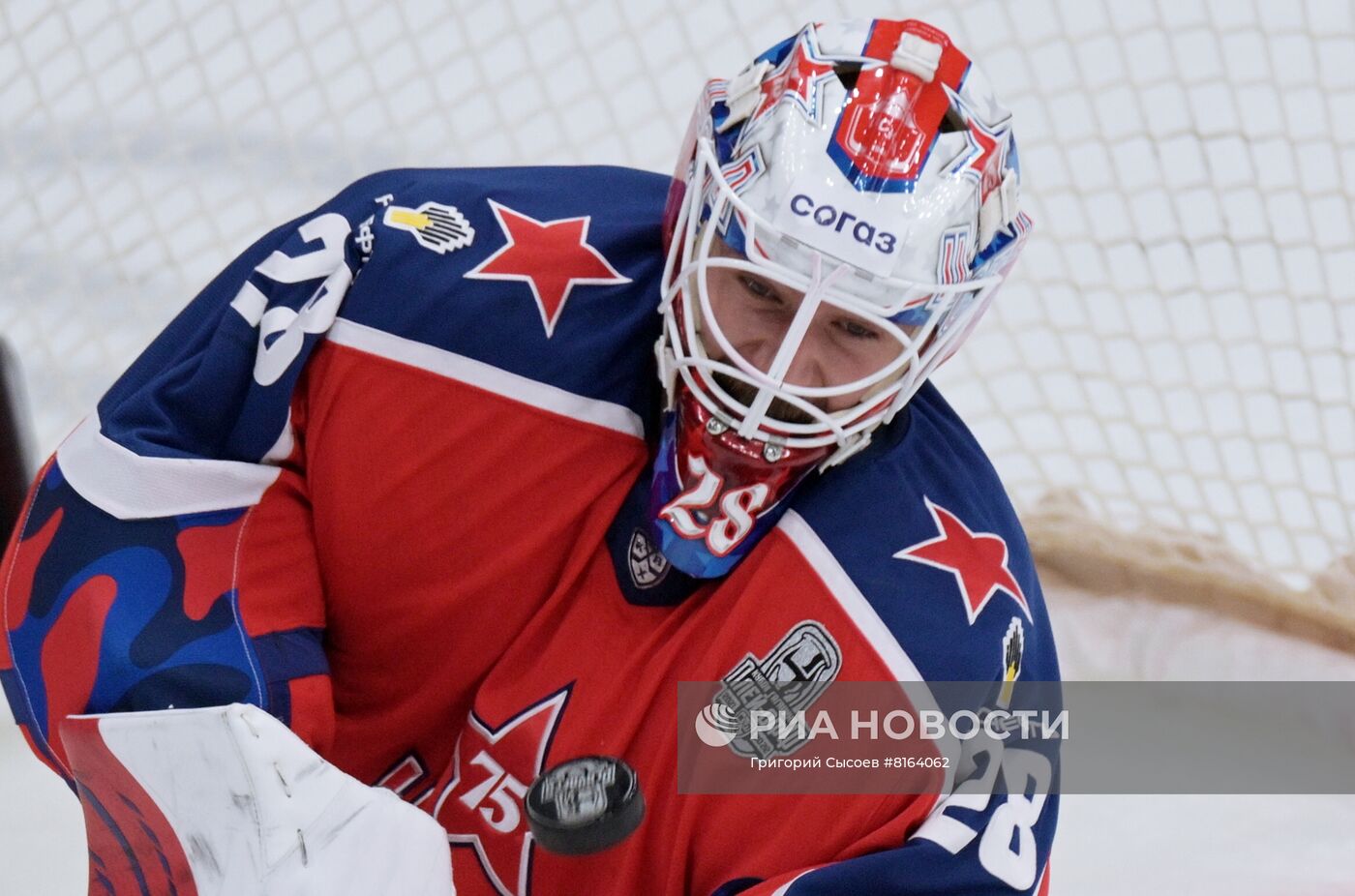 Хоккей. КХЛ. Матч ЦСКА - СКА