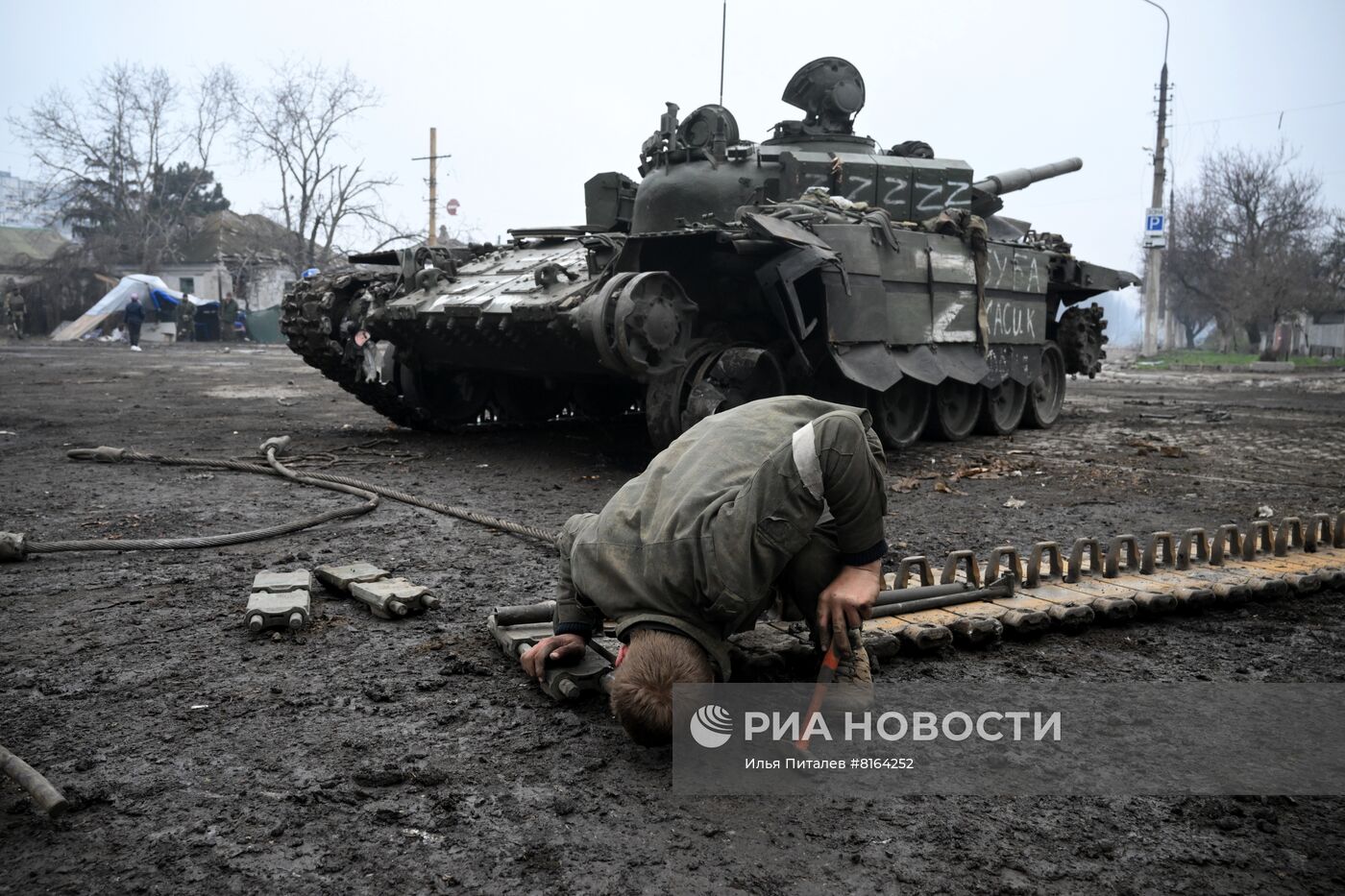 Левобережный район Мариуполя после ухода ВСУ