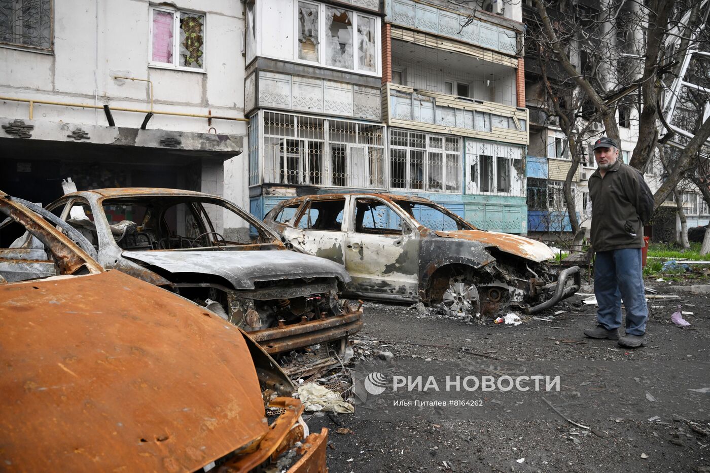 Левобережный район Мариуполя после ухода ВСУ