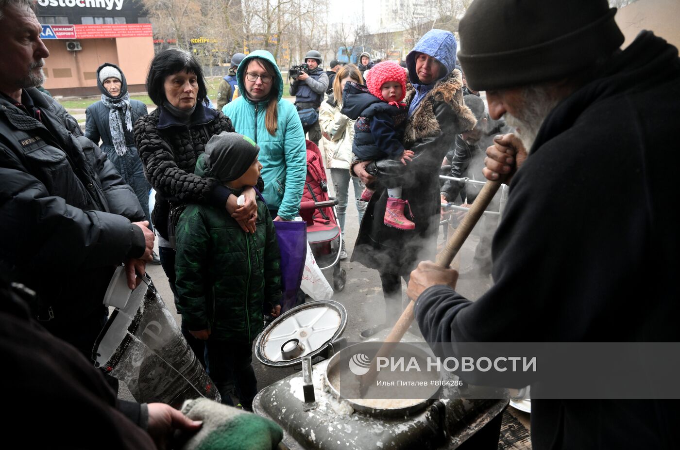 Левобережный район Мариуполя после ухода ВСУ