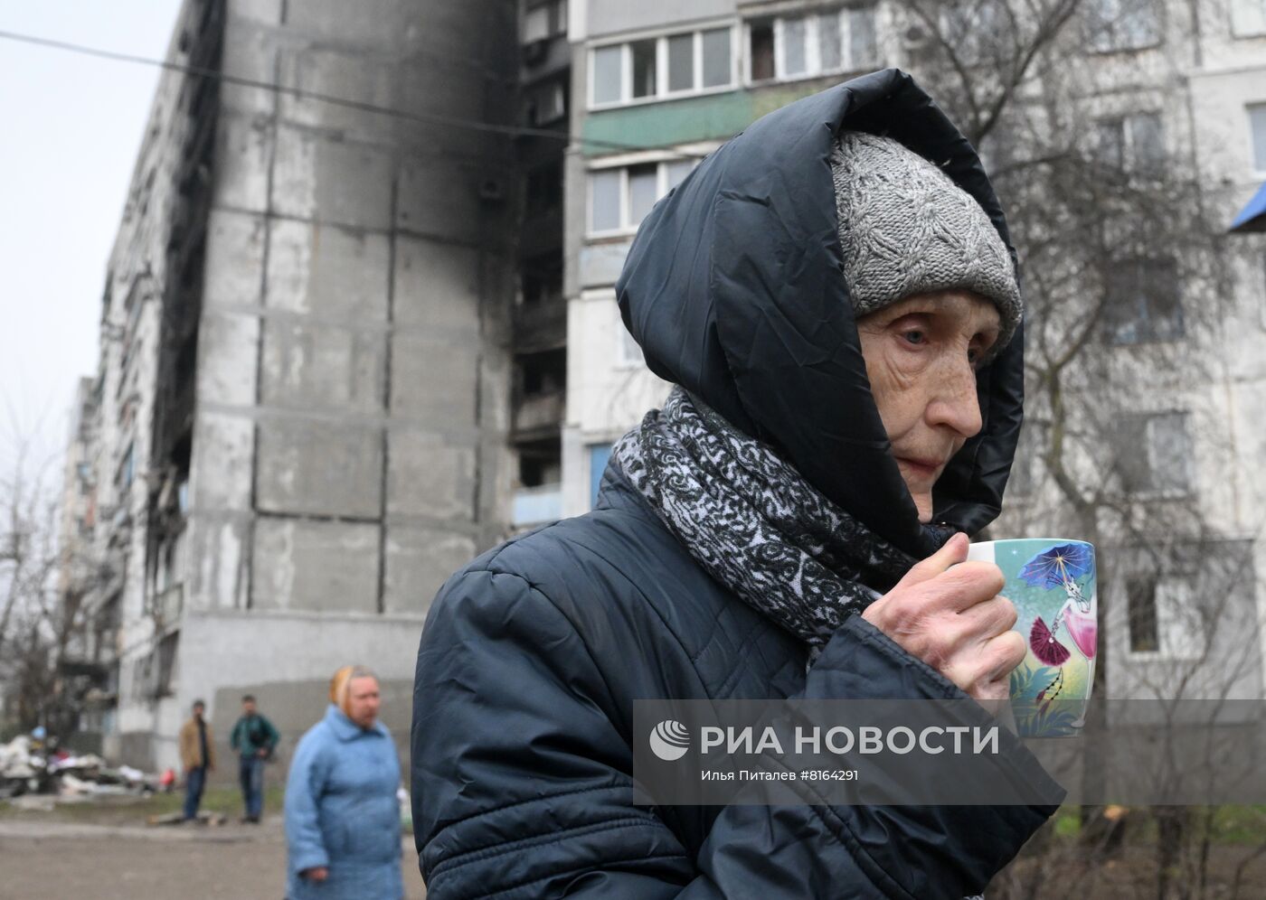 Левобережный район Мариуполя после ухода ВСУ