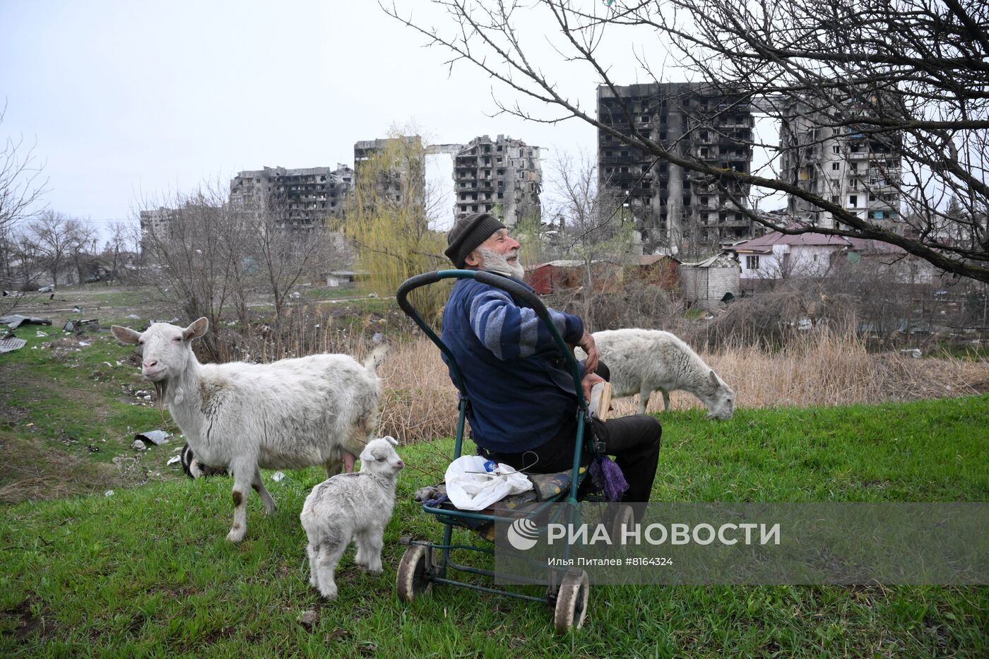 Левобережный район Мариуполя после ухода ВСУ