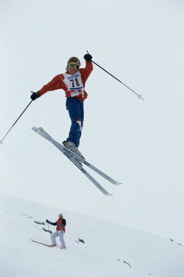 Международный турнир по фристайлу в Домбае 1989 года