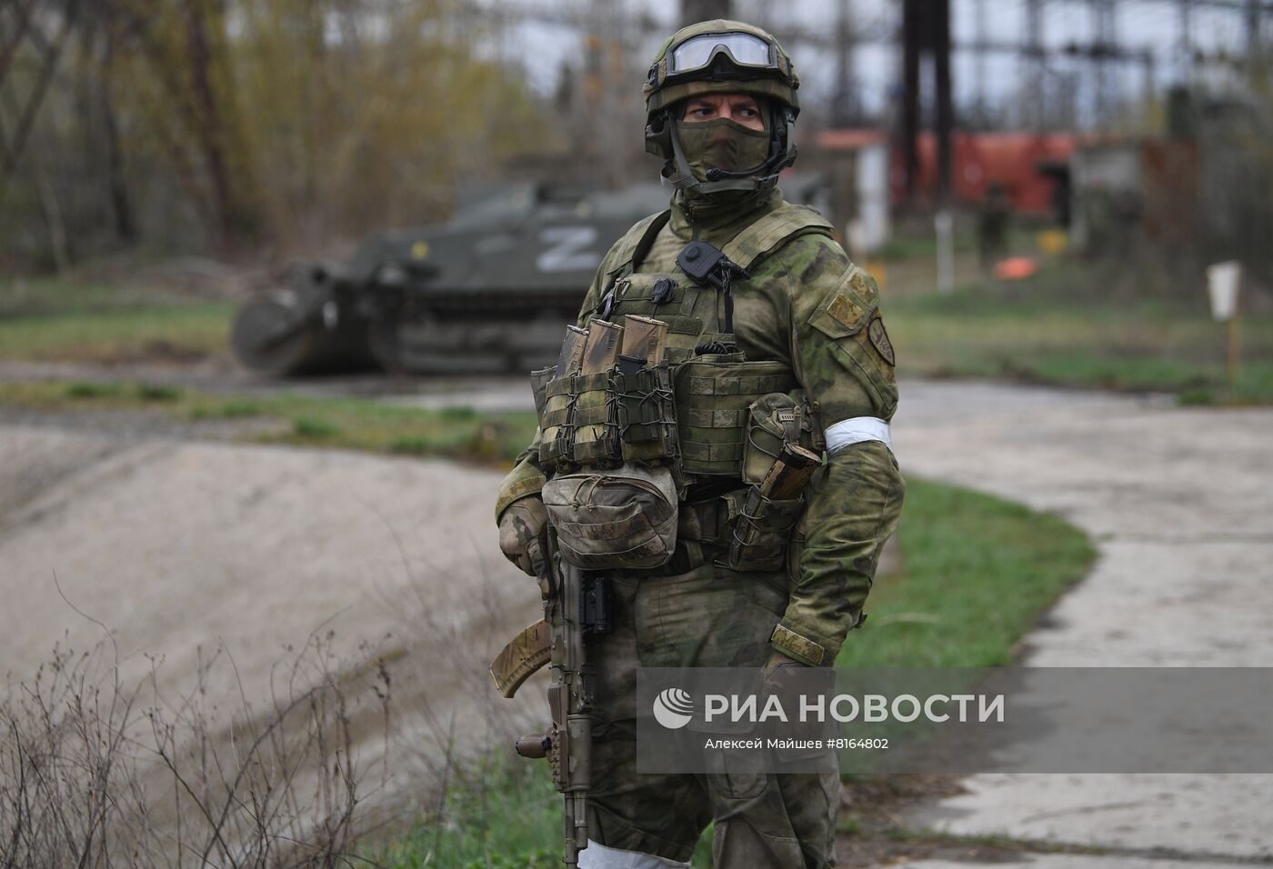 Разминирование теплоэлектростанции в Счастье в ЛНР