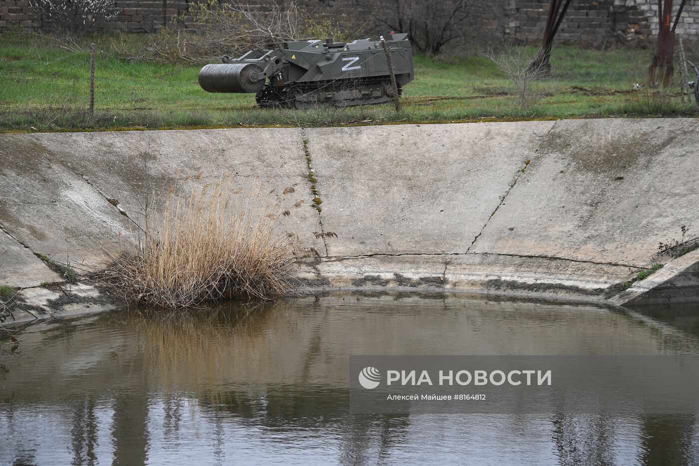 Разминирование теплоэлектростанции в Счастье в ЛНР