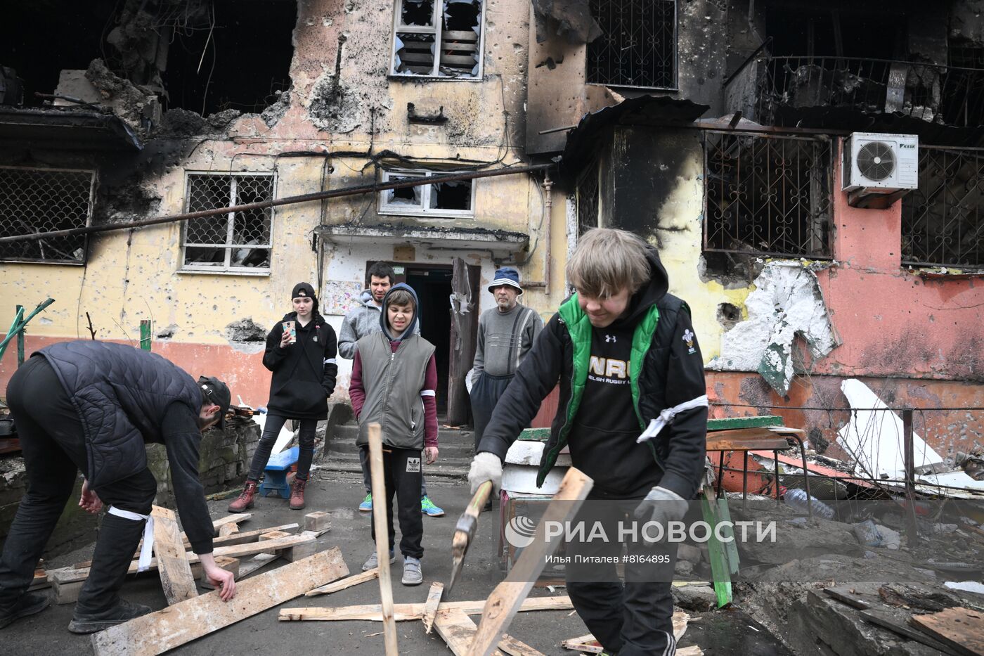 Продолжение освобождения Мариуполя