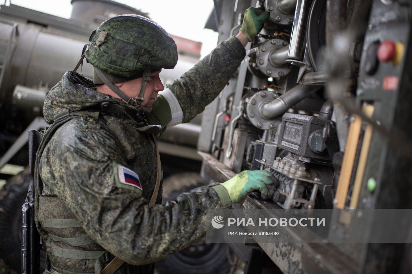 Сотрудники Росгвардии в Херсонской области