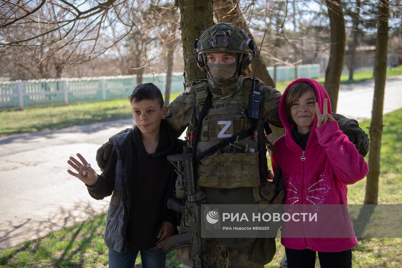 Сотрудники Росгвардии в Херсонской области