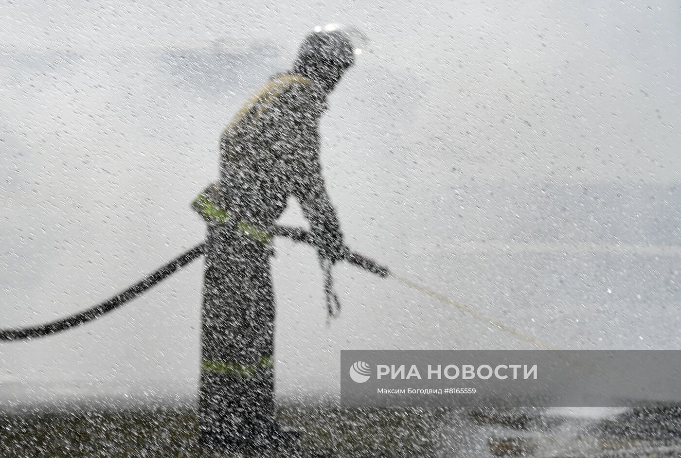 Учения МЧС по ликвидации природных пожаров в Татарстане