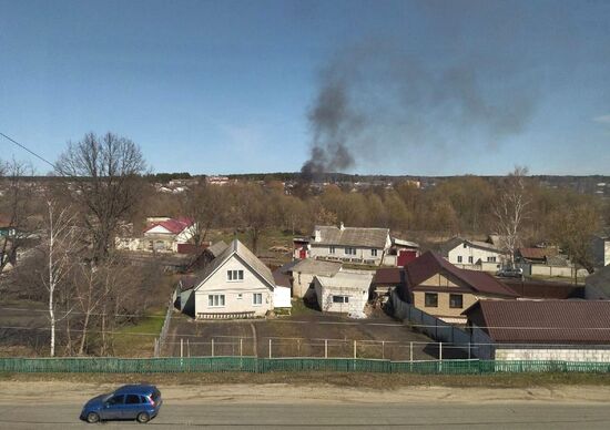 ВСУ обстреляли поселок Климово в Брянской области