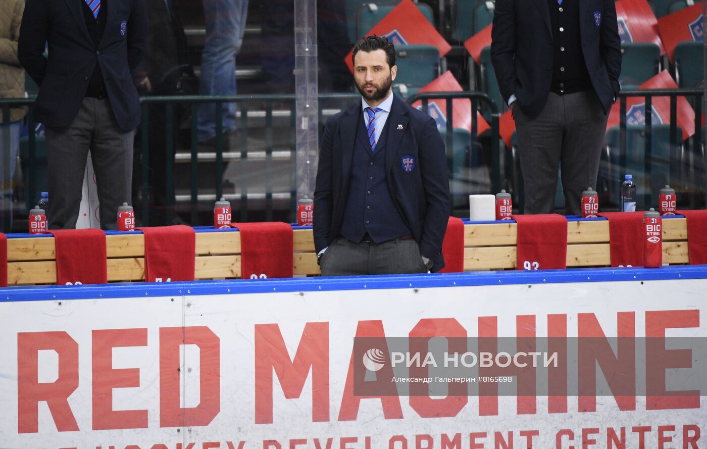 Хоккей. КХЛ. Матч СКА - ЦСКА