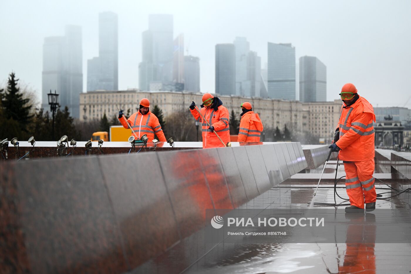 Общегородской субботник в Москве