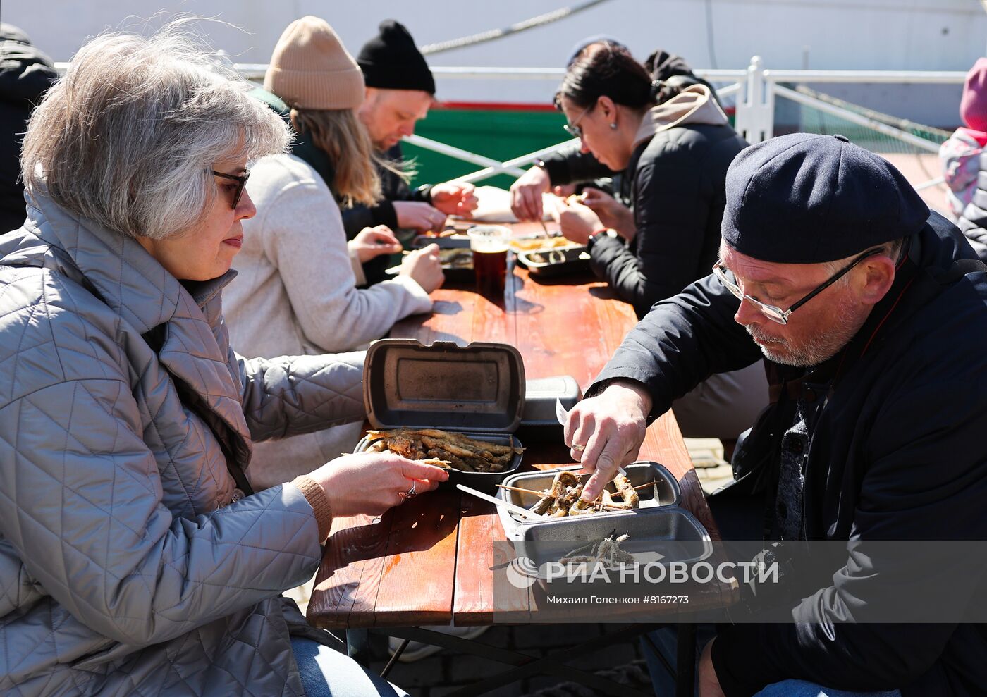 Праздник "День селедки" в Калининграде