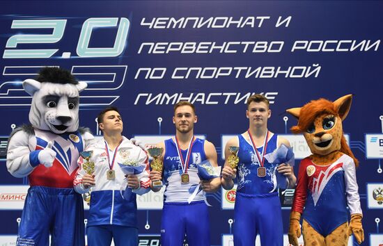 Спортивная гимнастика. Чемпионат России. Мужчины. Отдельные виды