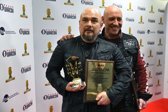 Церемония вручения премии "Шансон года" 