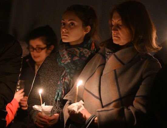 Празднование католической Пасхи в России