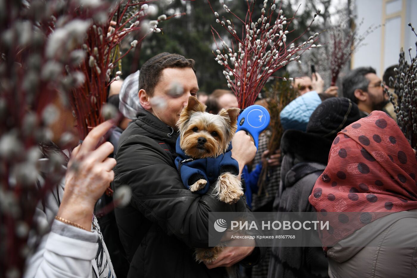 Вербное воскресенье в регионах России