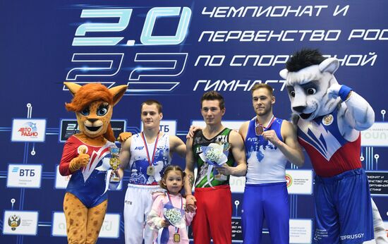 Спортивная гимнастика. Чемпионат России. Мужчины. Отдельные виды