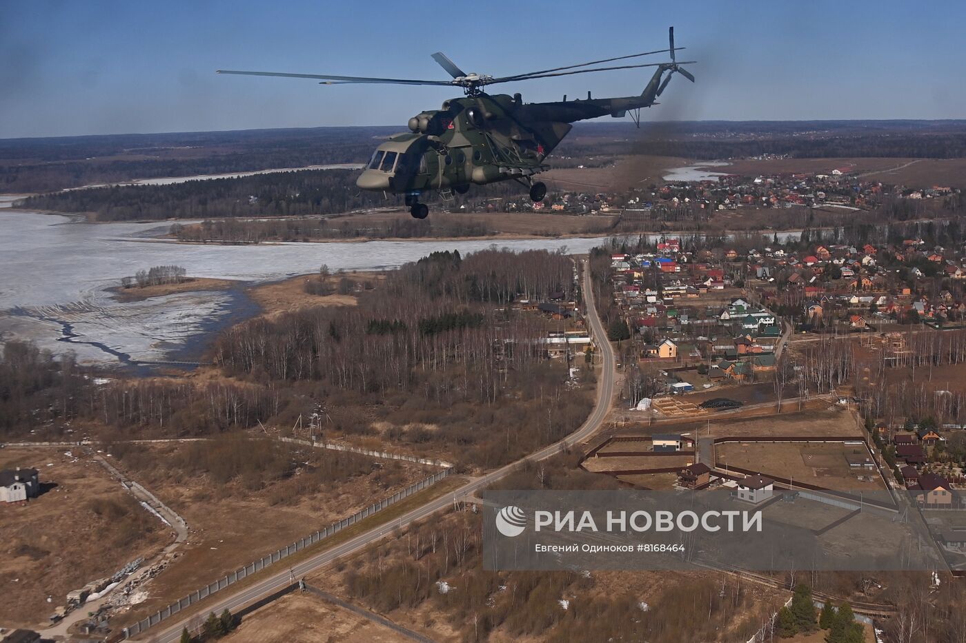 Репетиция воздушной части парада Победы