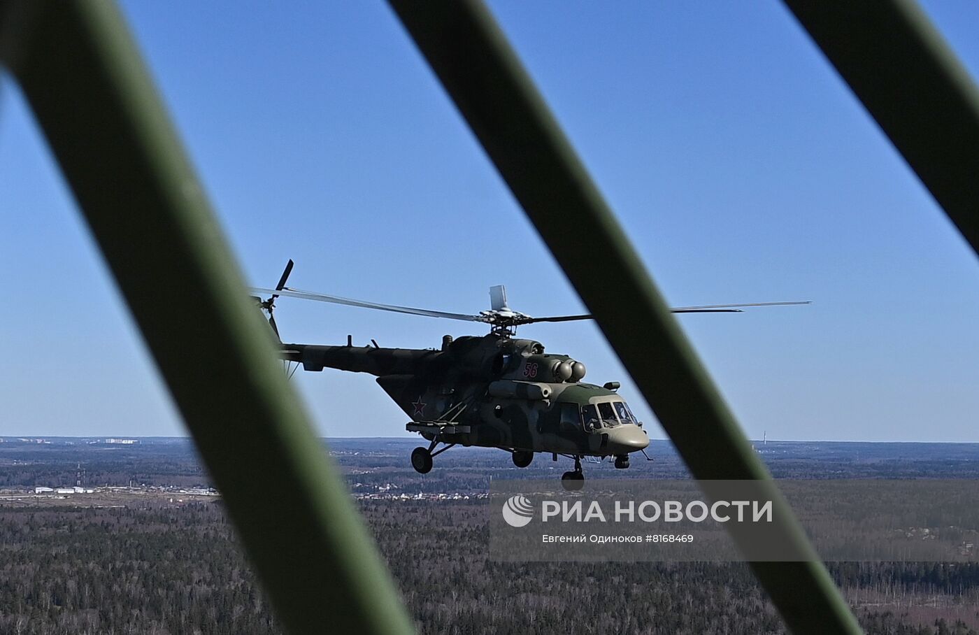 Репетиция воздушной части парада Победы