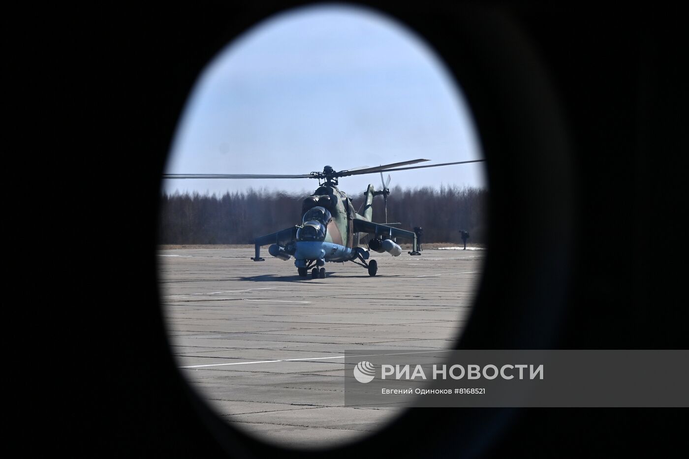 Репетиция воздушной части парада Победы