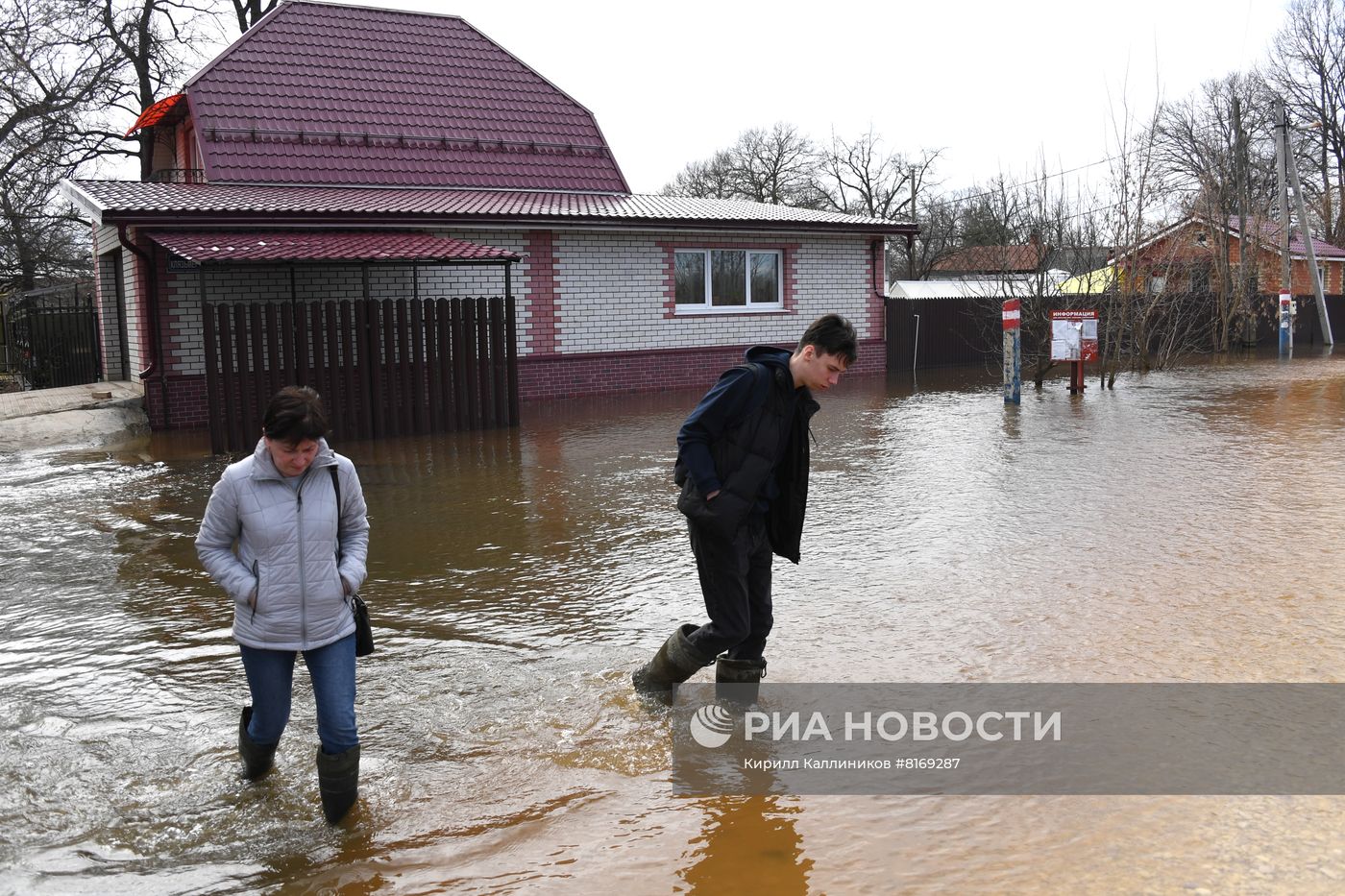 Весеннее половодье в регионах России 
