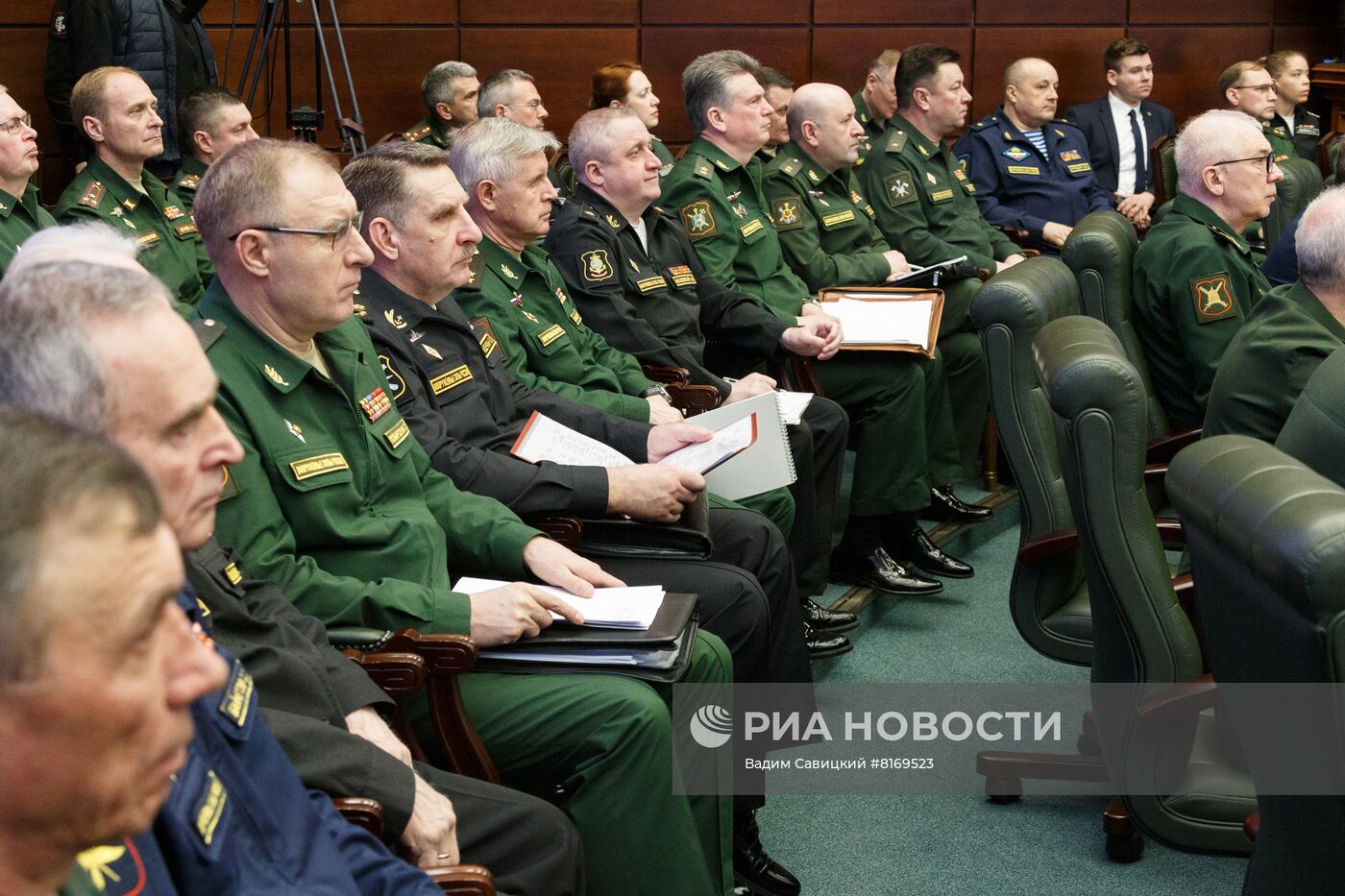 Заседание коллегии Министерства обороны РФ