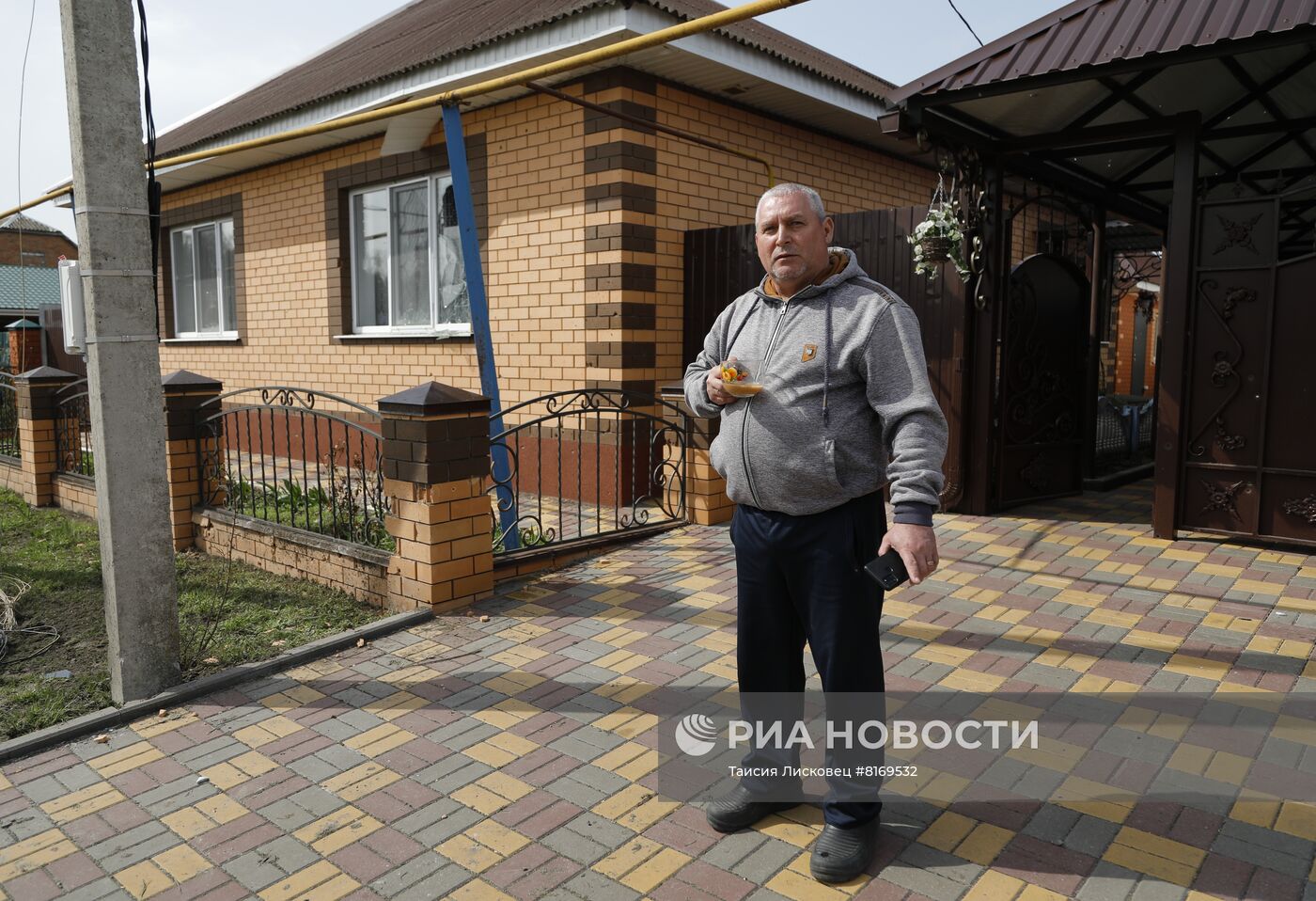 Село Головчино Белгородского района обстреляли со стороны Украины