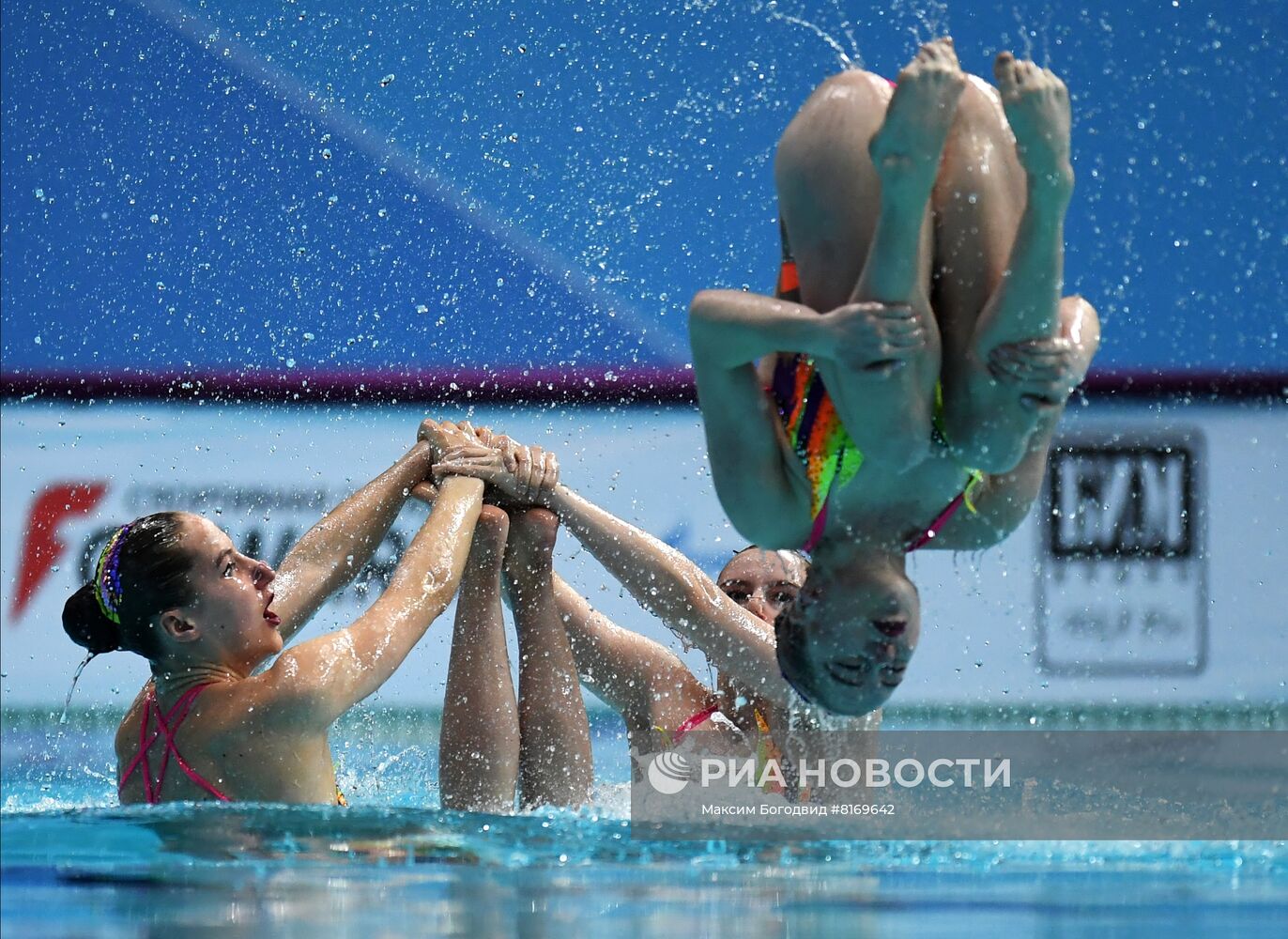 Синхронное плавание. Чемпионат России. Группа. Техническая программа