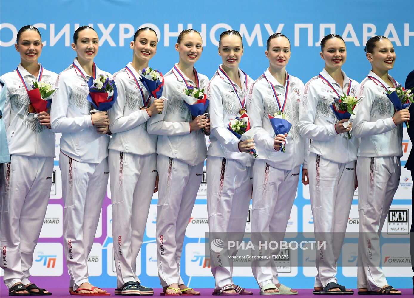 Синхронное плавание. Чемпионат России. Группа. Техническая программа