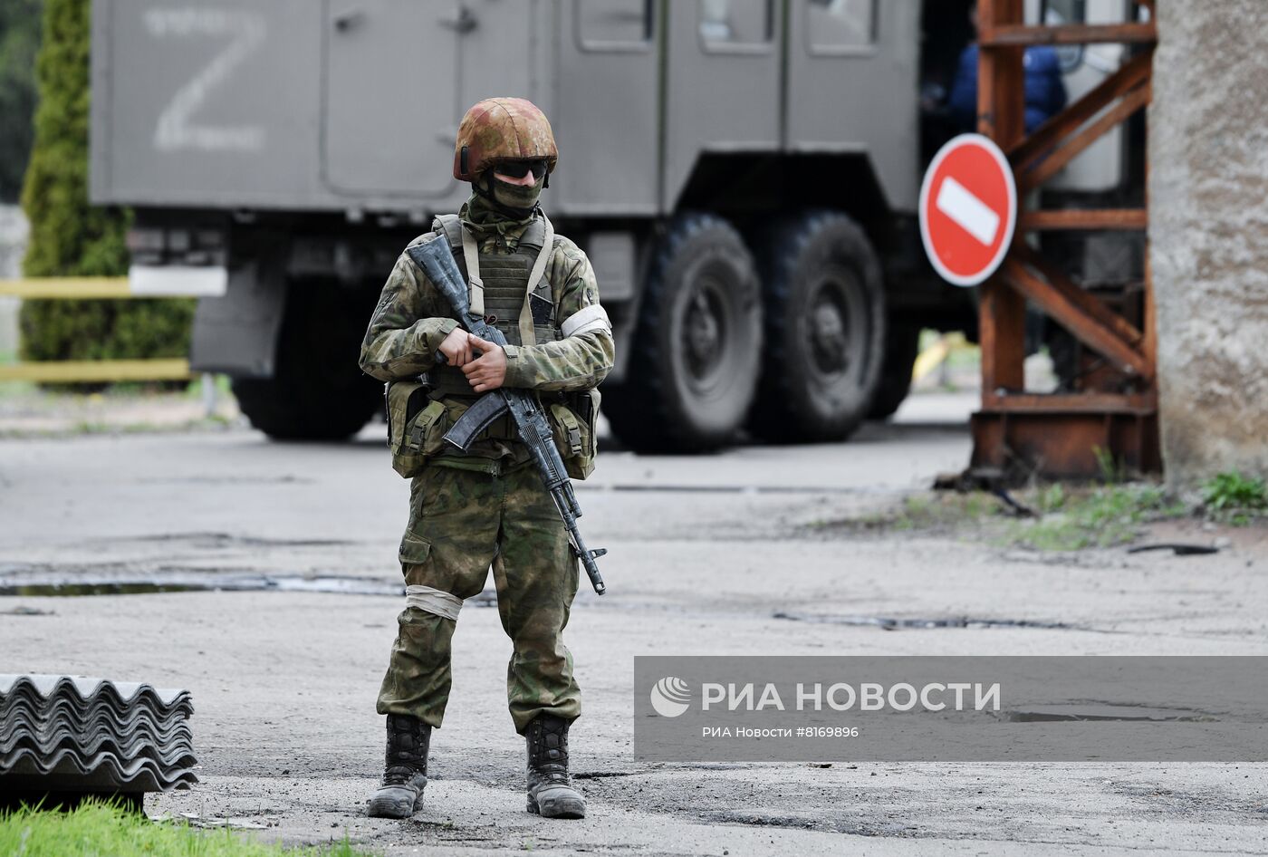 Военнослужащие Росгвардии в Херсонской области