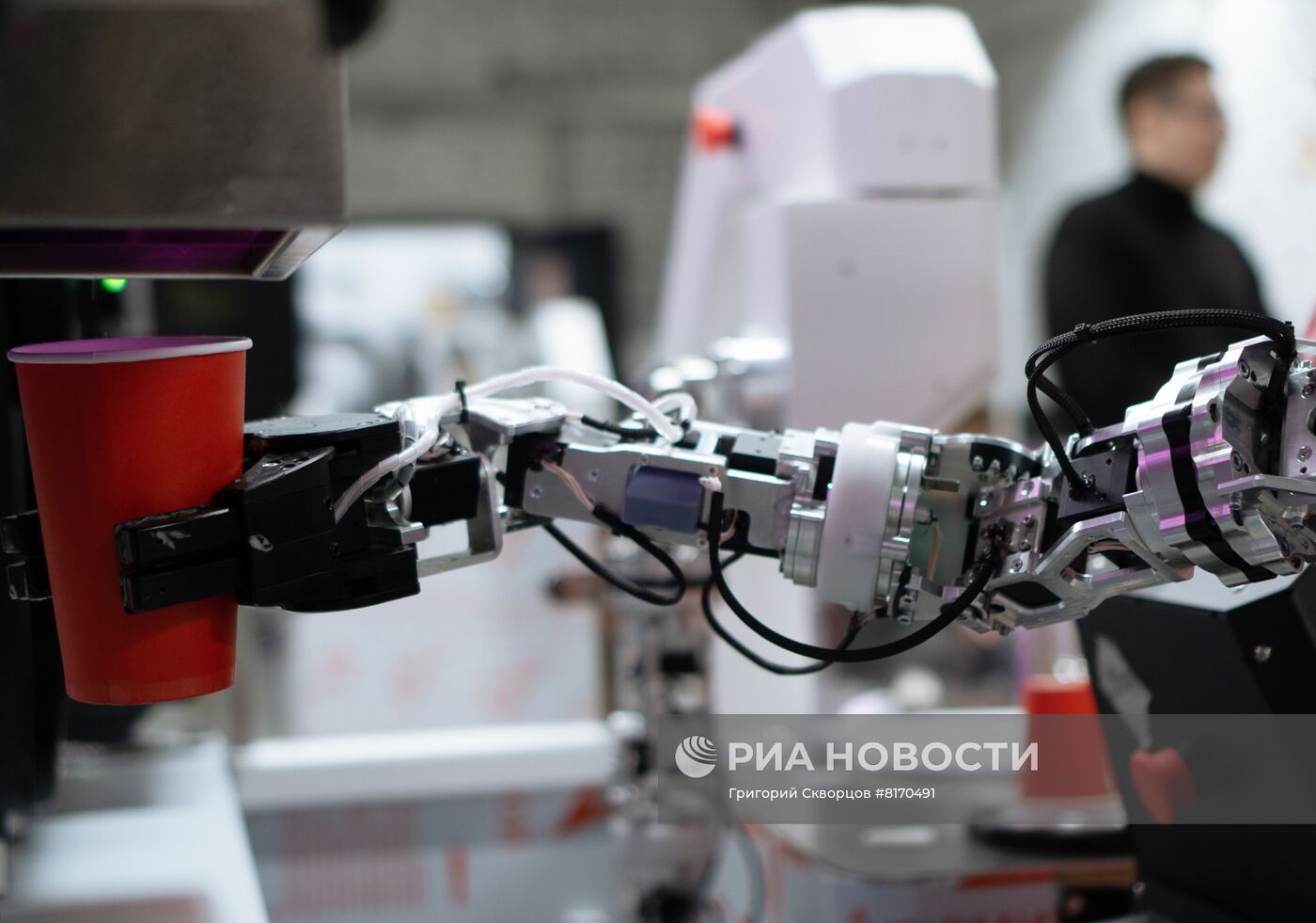 Роботизированное кафе в пермской компании "Промобот"