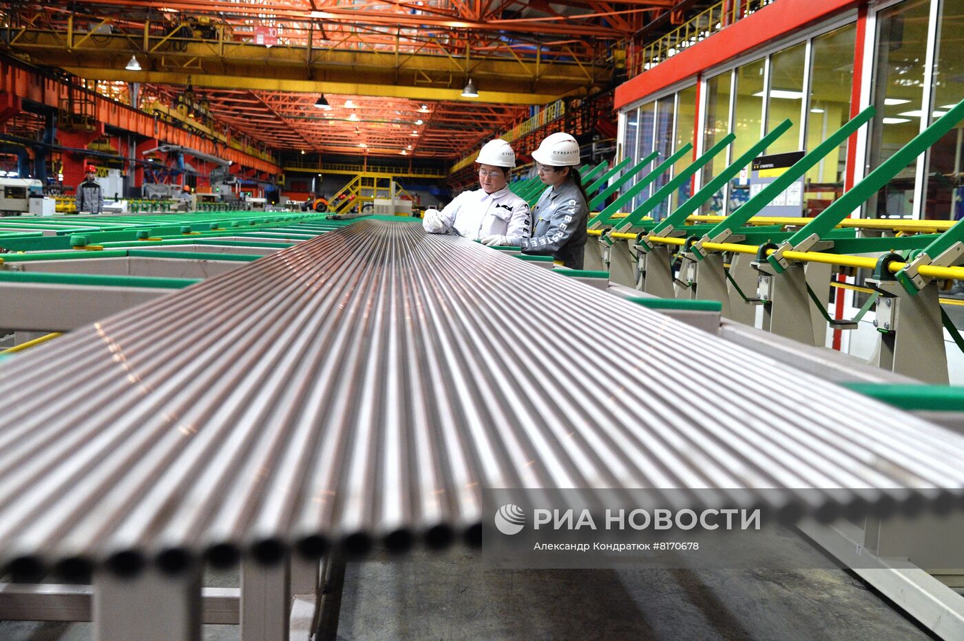 Производство конструкций из стали на предприятии CYBERSTEEL в Первоуральске