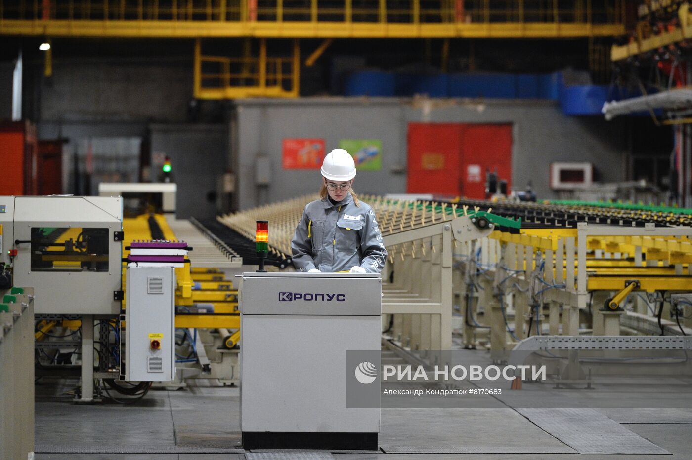 Производство конструкций из стали на предприятии CYBERSTEEL в Первоуральске