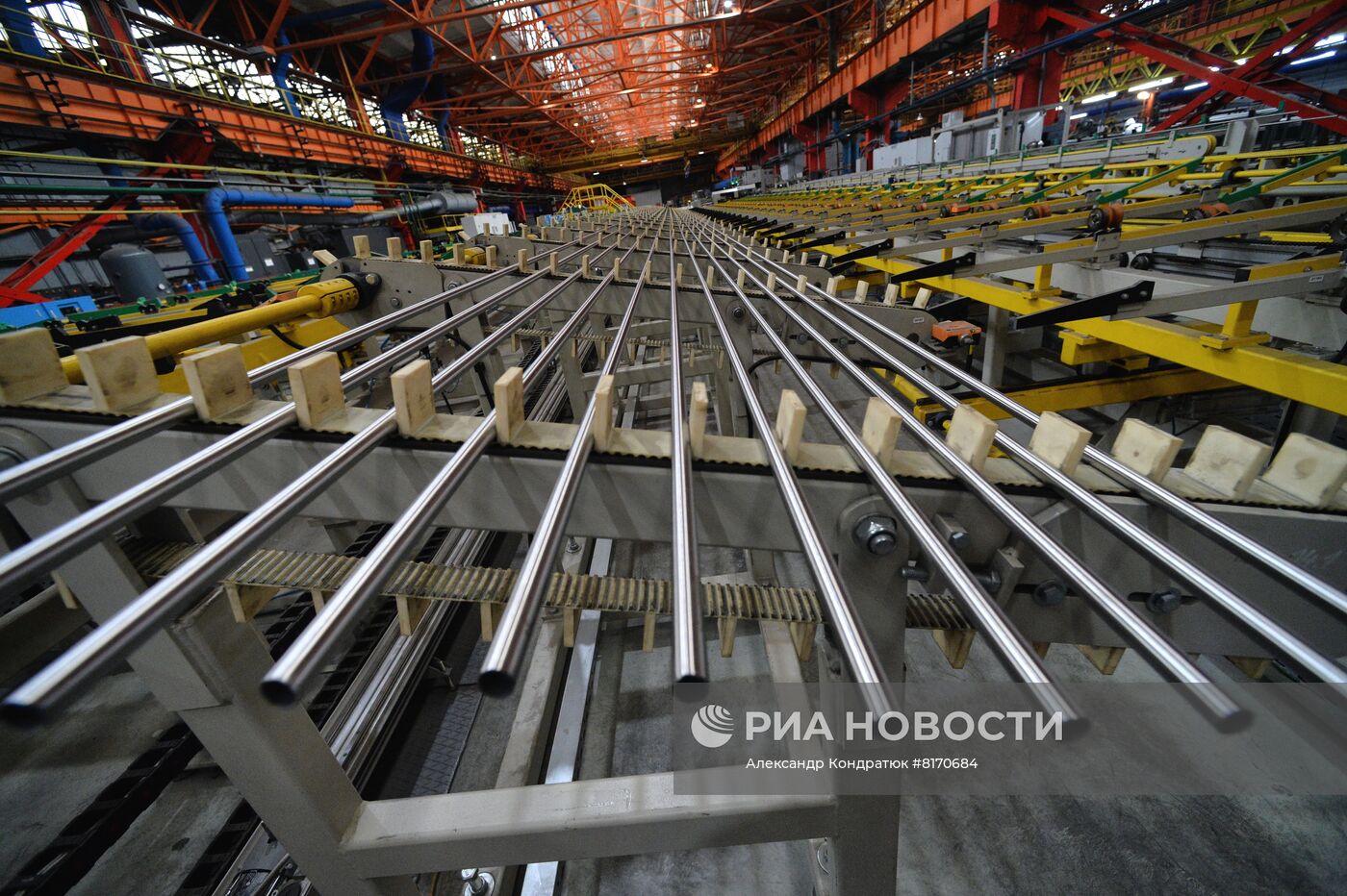 Производство конструкций из стали на предприятии CYBERSTEEL в Первоуральске