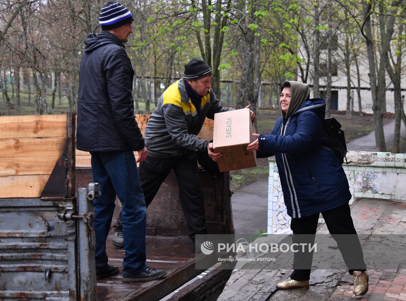 Подконтрольный России город Купянск в Харьковской области