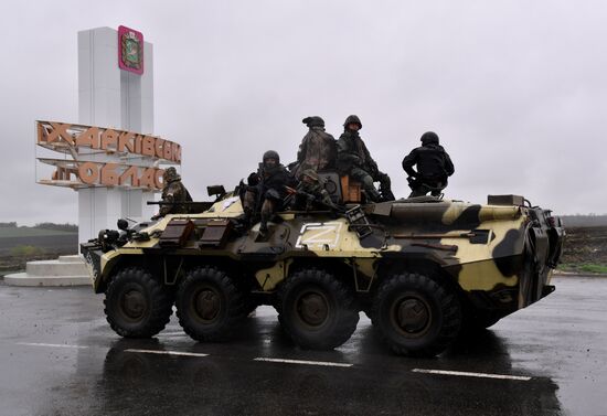 Войска ЛНР вышли на границу Харьковской области