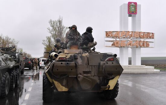 Войска ЛНР вышли на границу Харьковской области