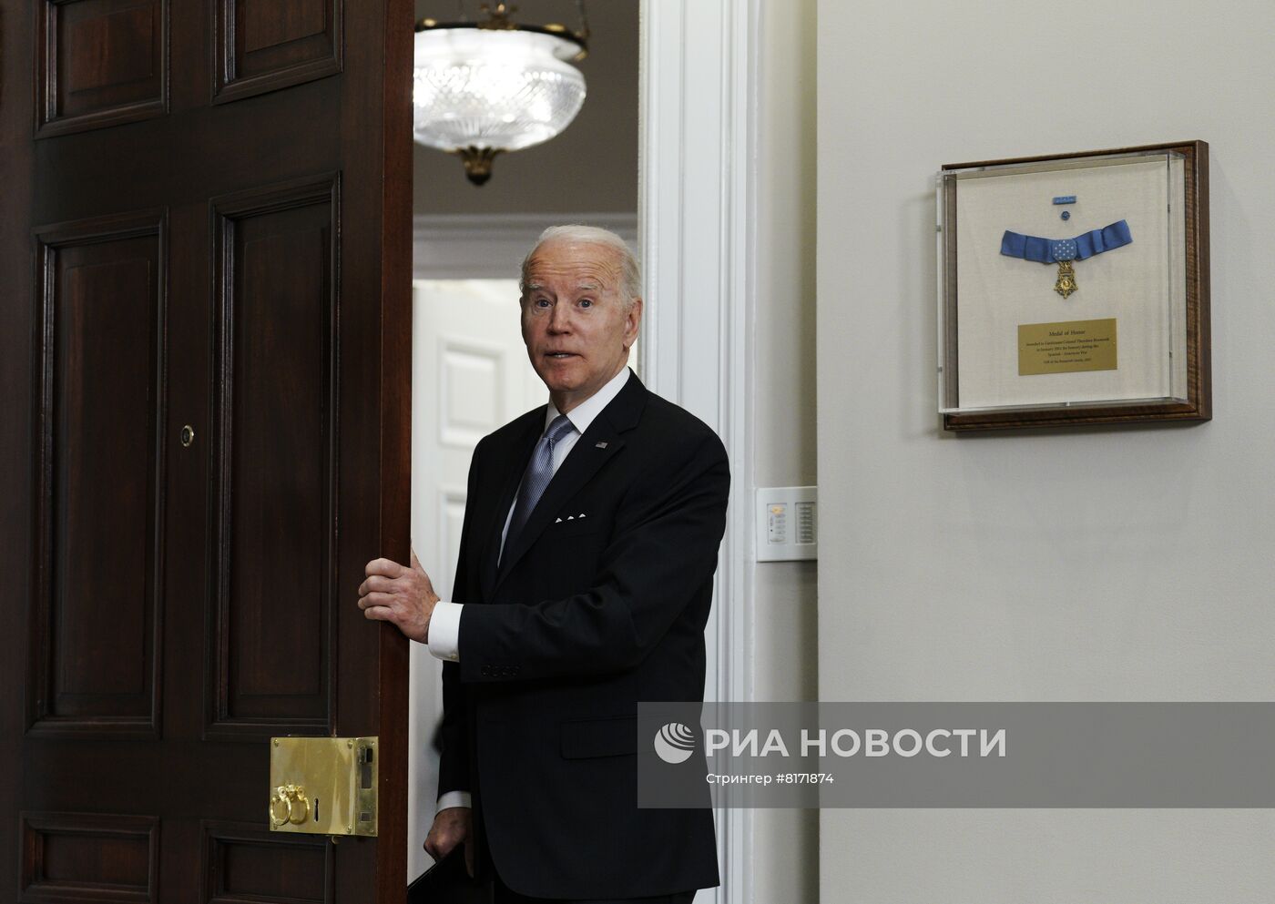 Выступление президента США Байдена с заявлением по ситуации вокруг Украины