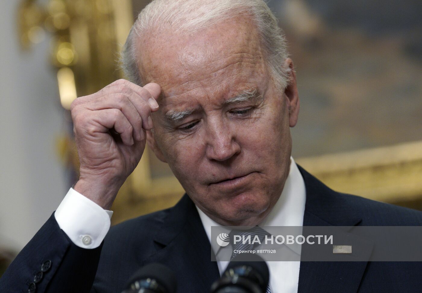 Выступление президента США Байдена с заявлением по ситуации вокруг Украины