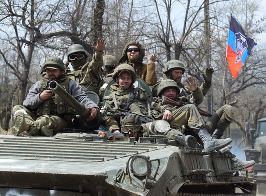 Вывод подразделений ДНР из Мариуполя